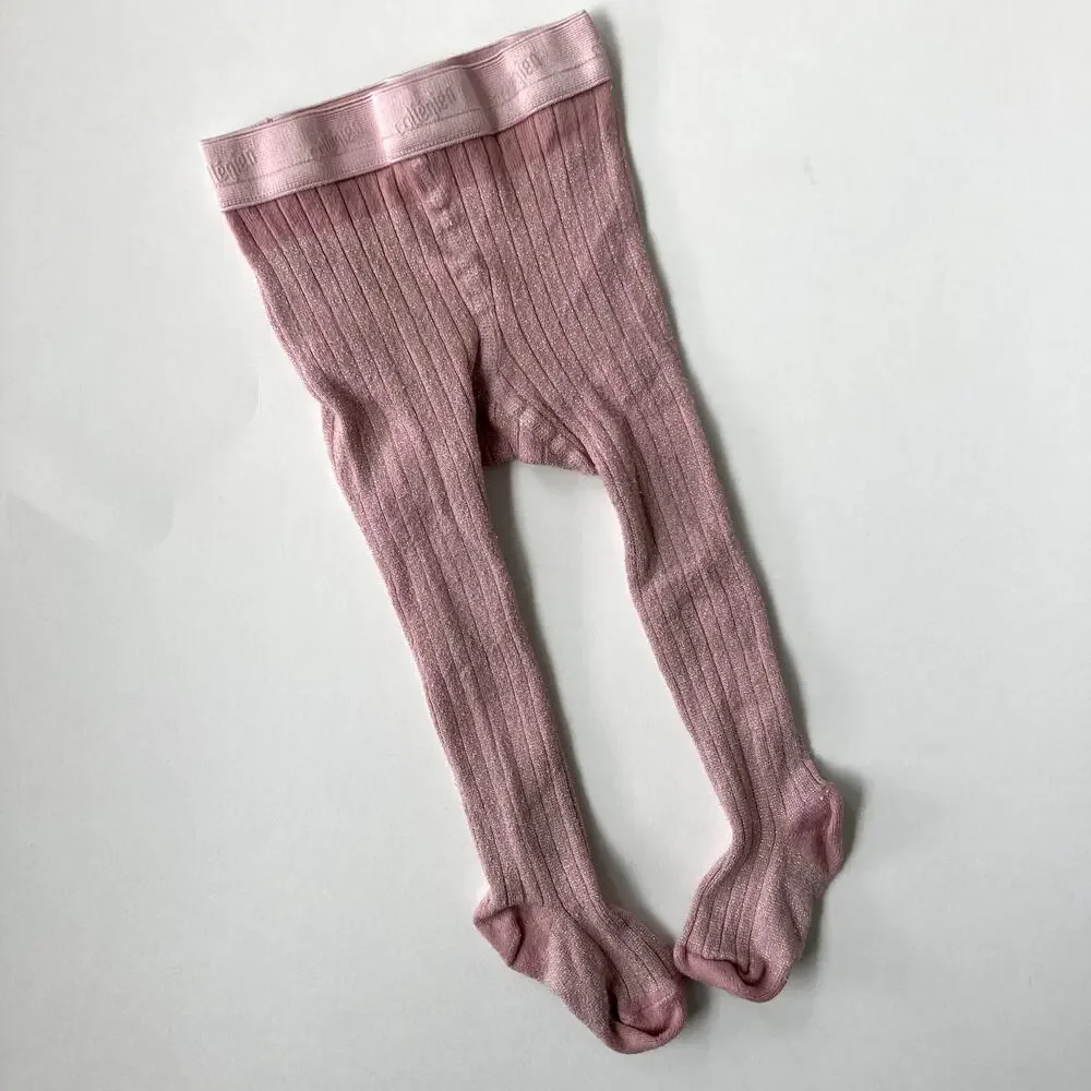 Collegien glitter ribbed